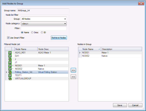 Add Nodes to Group